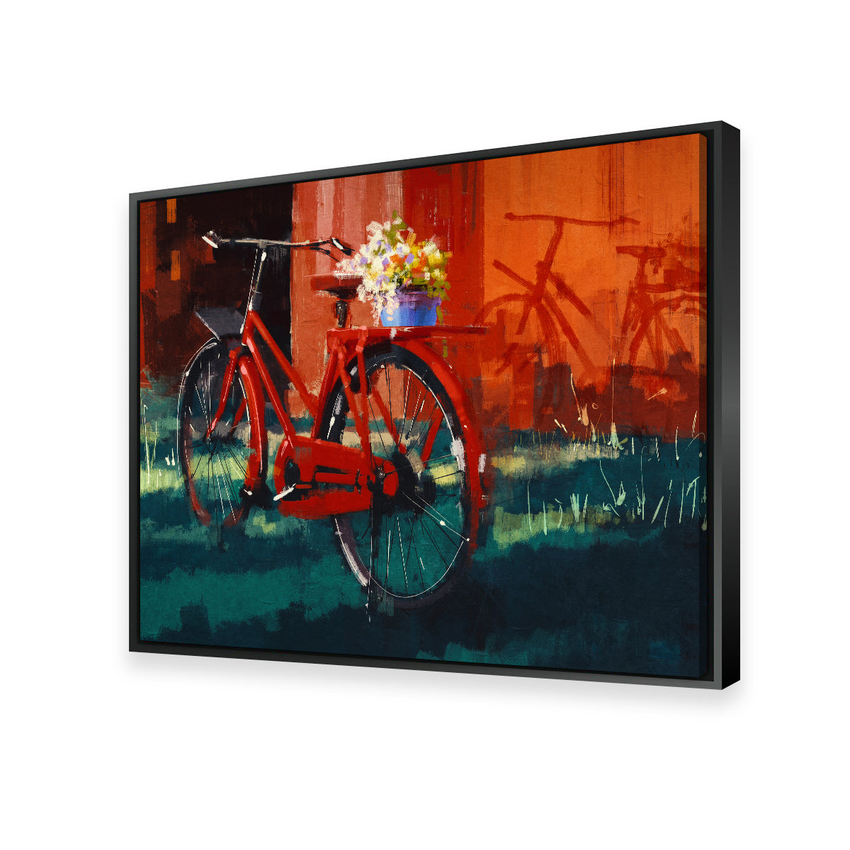 Painting of Vintage Bicycle