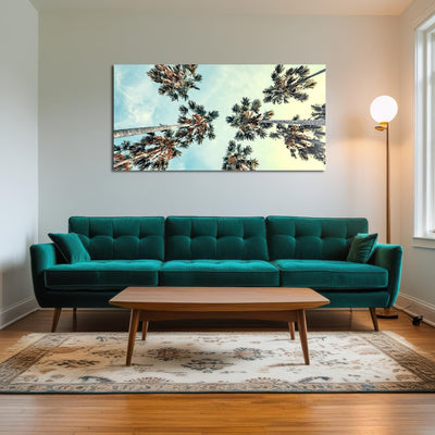 AUTO-MOCKUP ROOM | Palm Trees Blue Sky