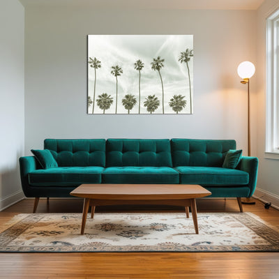 AUTO-MOCKUP ROOM | Palm Trees and Clouds