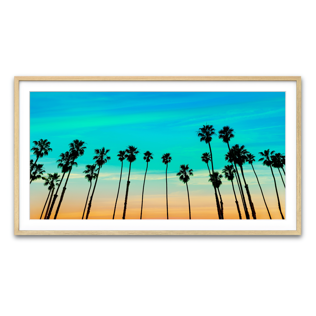 Framed Print 2x1 Natural