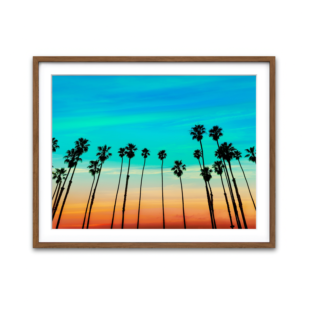 Framed Print 4x3 Walnut