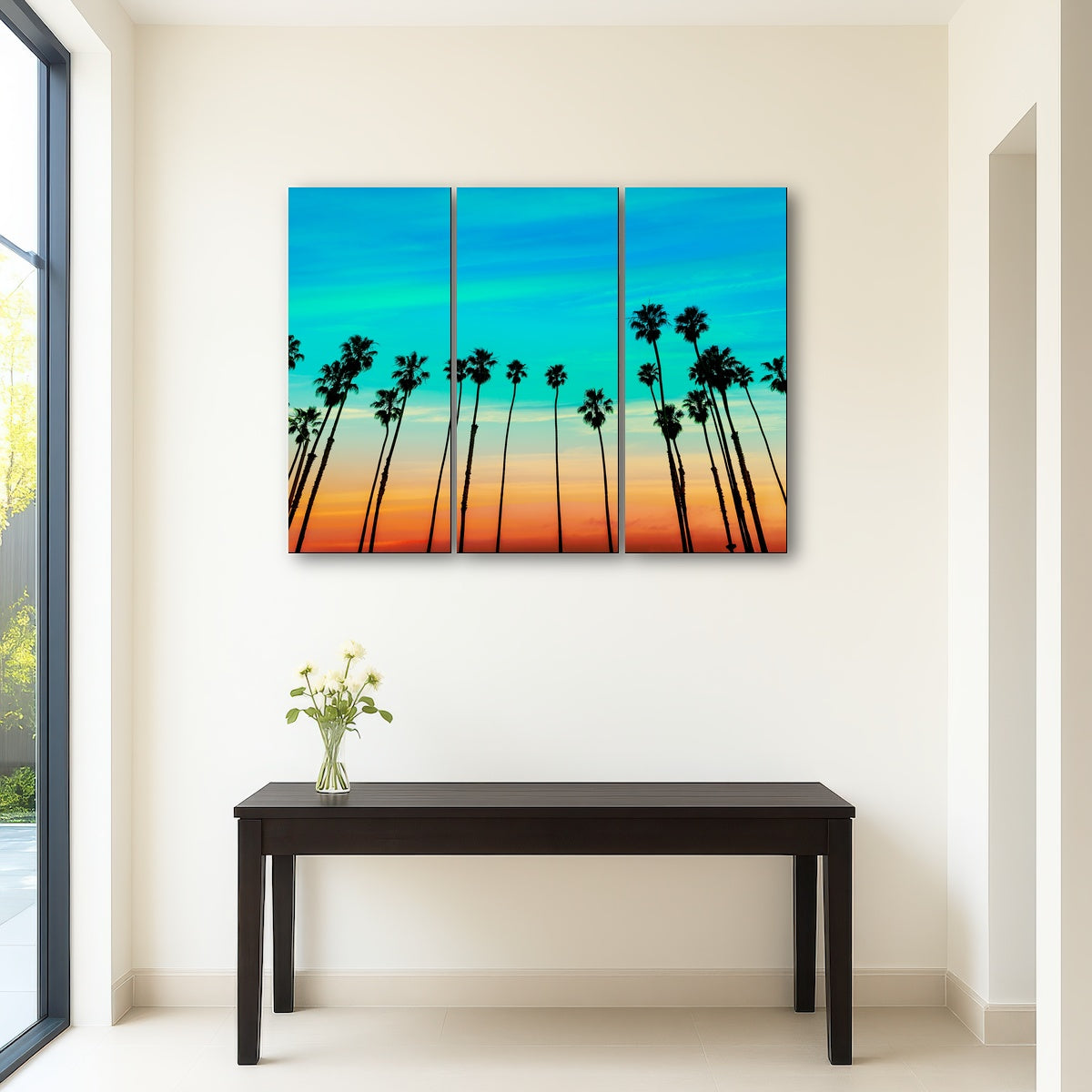 AUTO-MOCKUP ROOM | Palm tree Sunset Santa Barbara