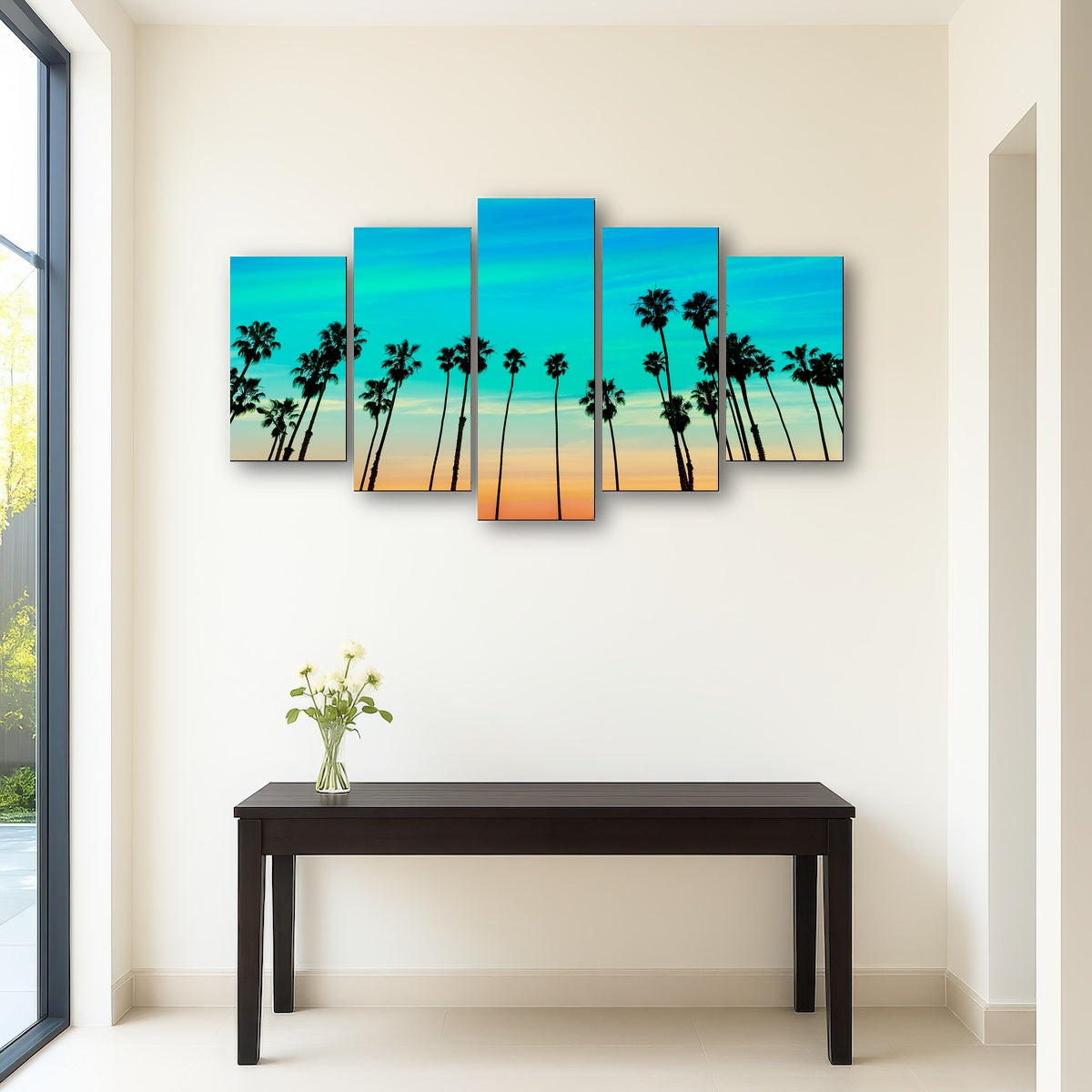 AUTO-MOCKUP ROOM | Palm tree Sunset Santa Barbara
