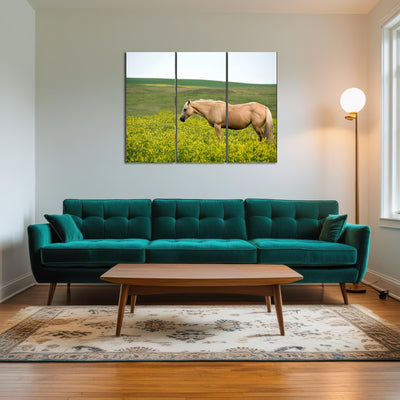 AUTO-MOCKUP ROOM | Palomino quarter horse