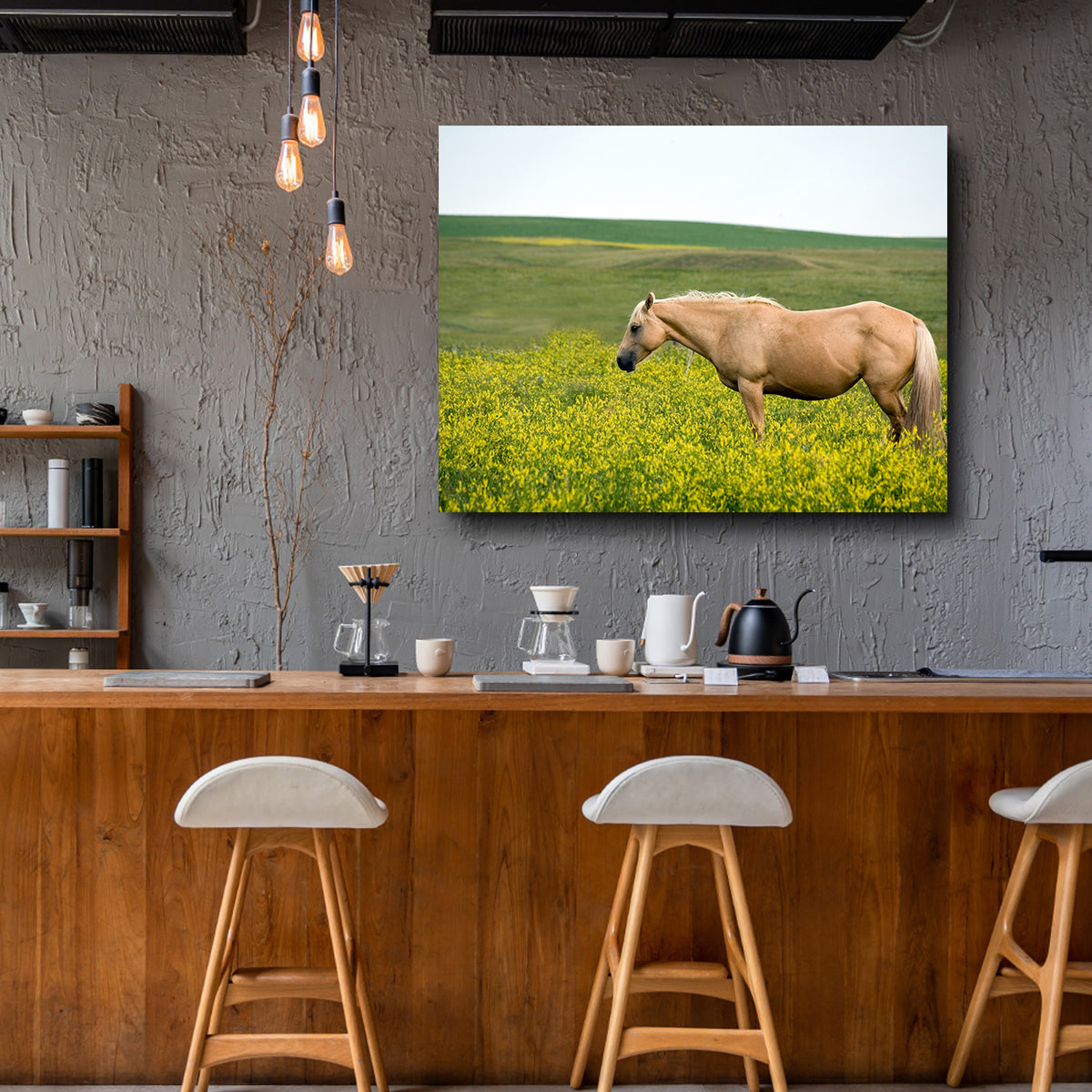 Palomino Quarter Horse Wall Art