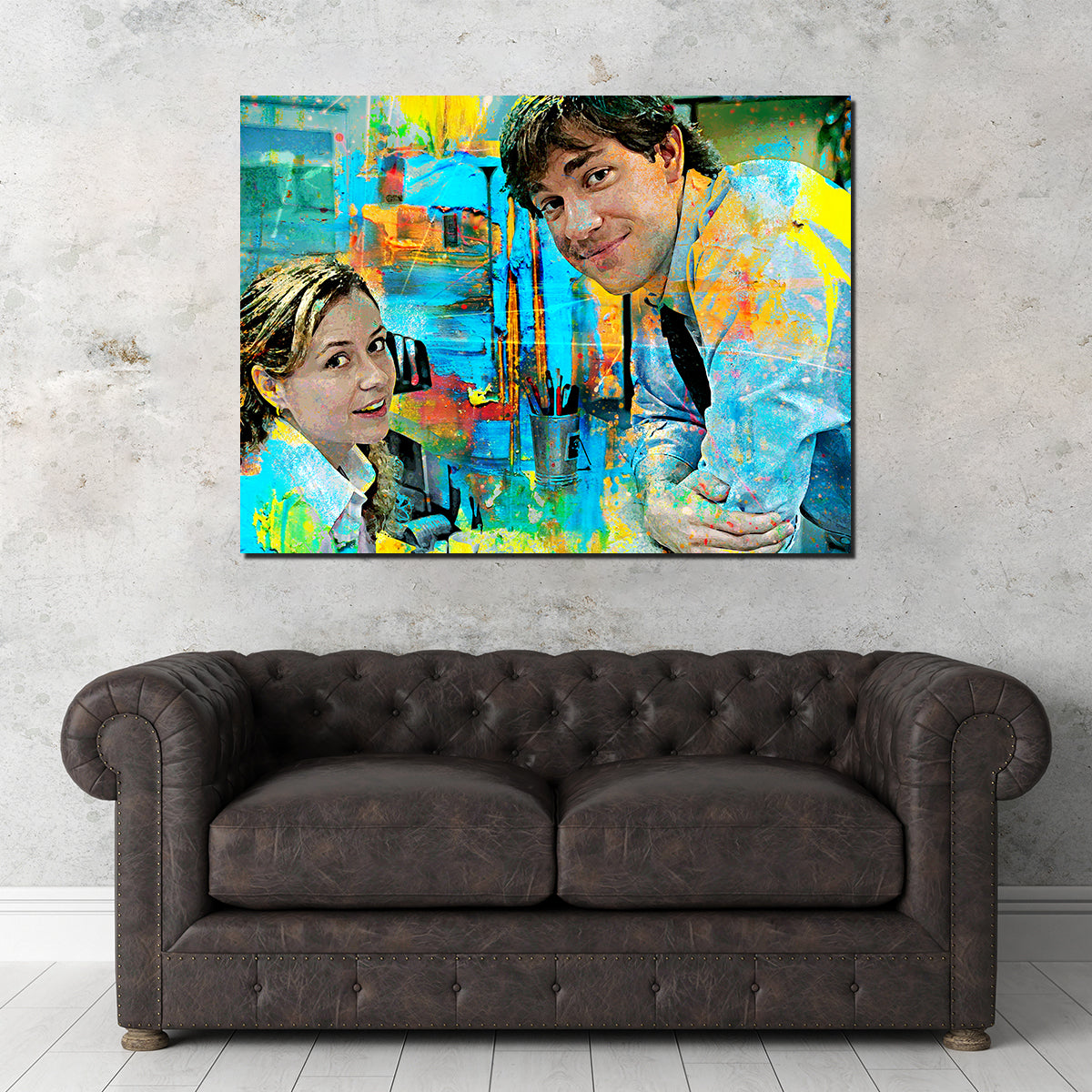 Pam & Jim Wall Art