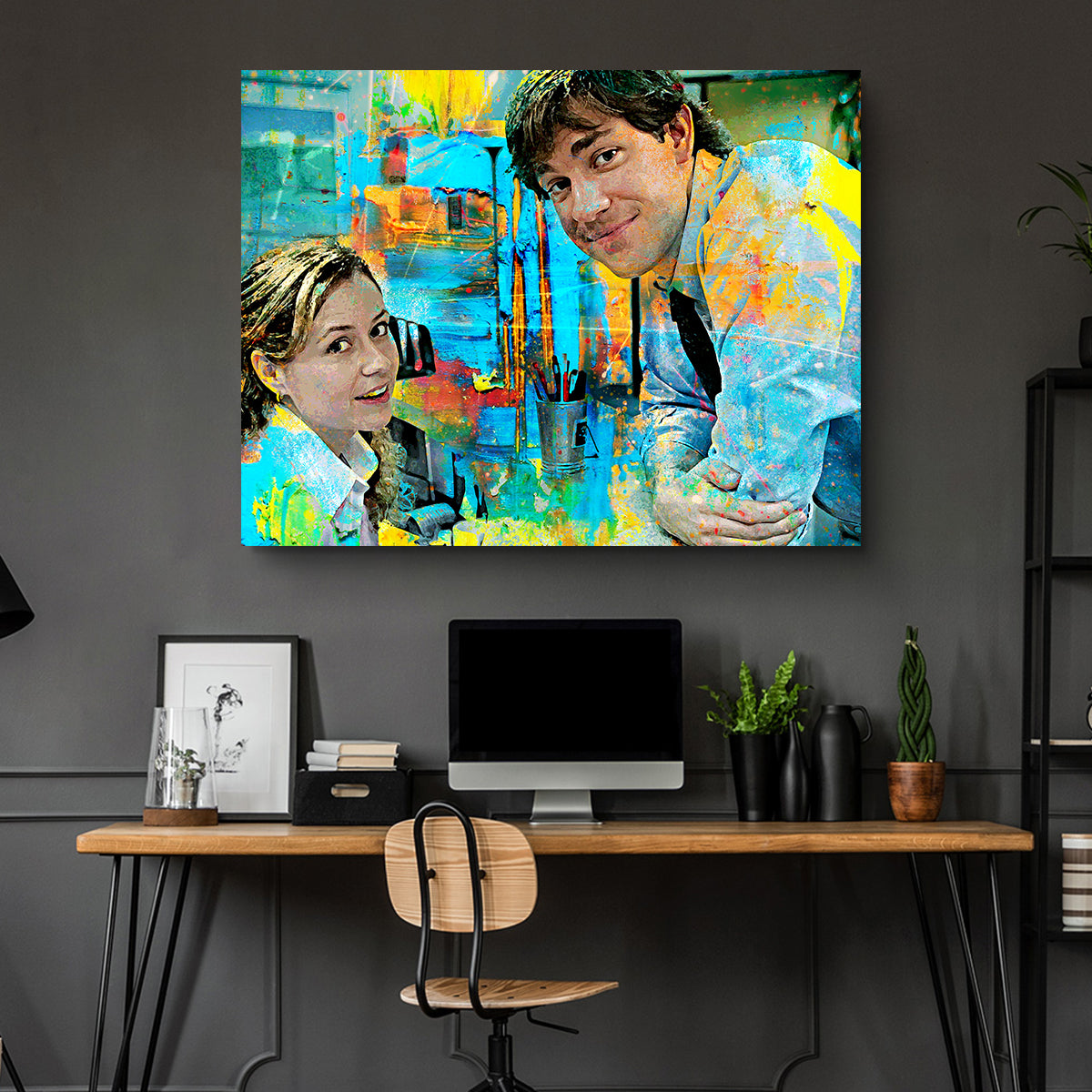 Pam & Jim Wall Art