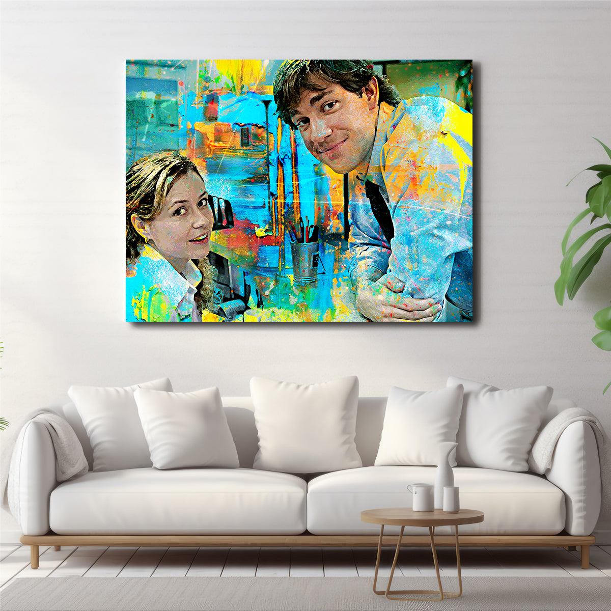 Pam & Jim Wall Art