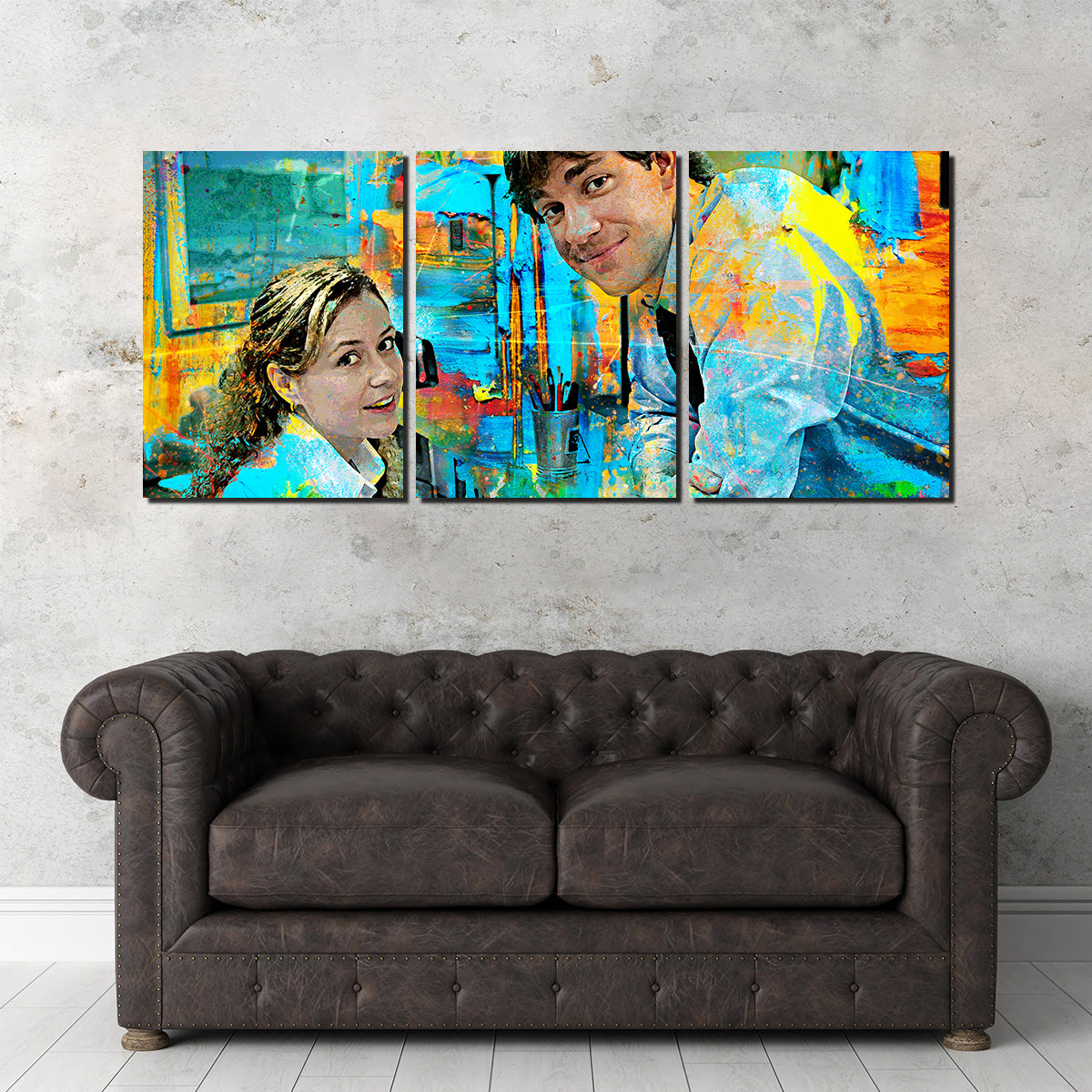 Pam & Jim Wall Art