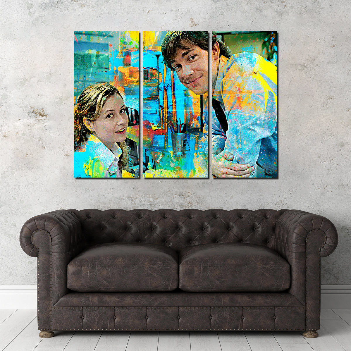 Pam & Jim Wall Art