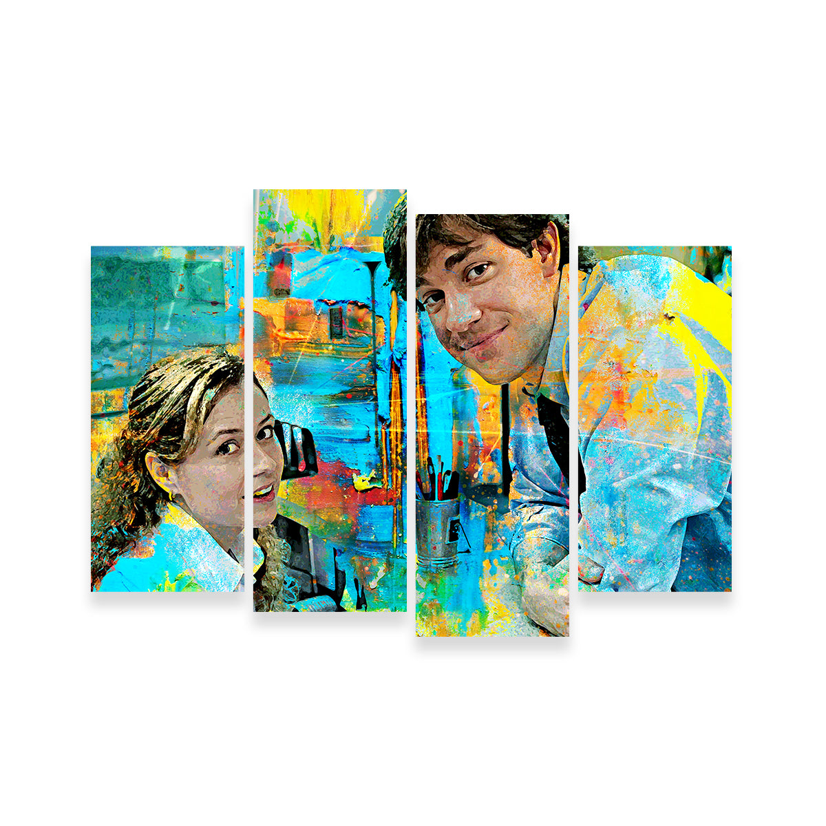 Pam & Jim Wall Art