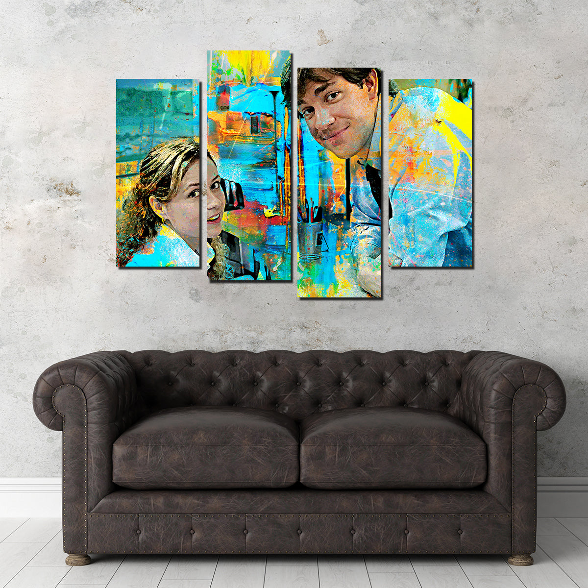 Pam & Jim Wall Art