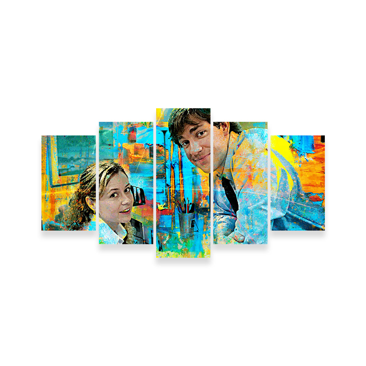 Pam & Jim Wall Art