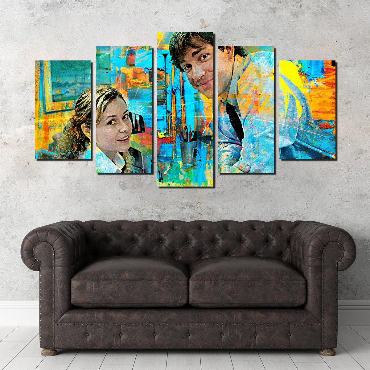 Pam & Jim Wall Art