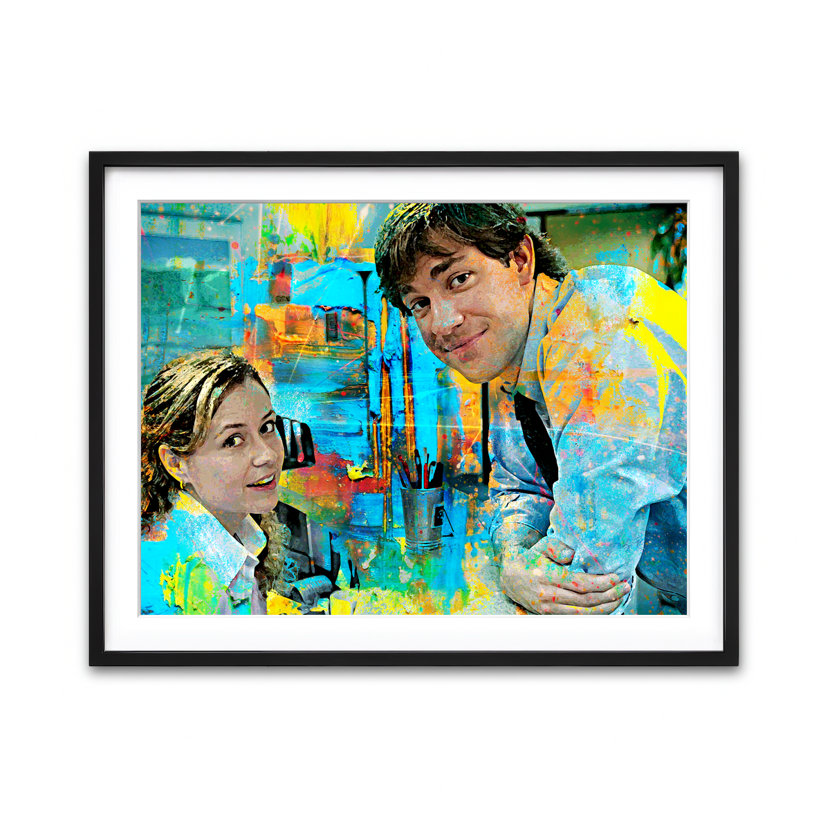 Framed Print 4x3 Black