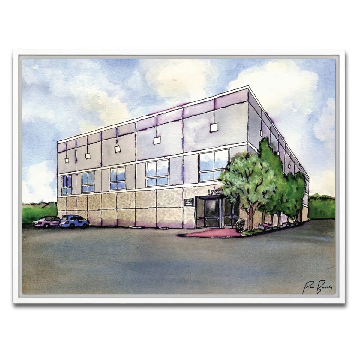 AUTO-MOCKUP WHITE | Pam's Painting | 1 Piece | White Framed Canvas | group=4x3