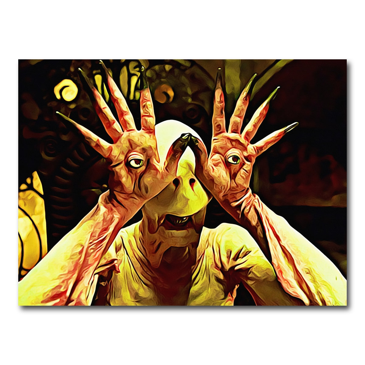 AUTO-MOCKUP WHITE | Pan's labyrinth | 1 Piece | Gallery Wrap Canvas | group=4x3