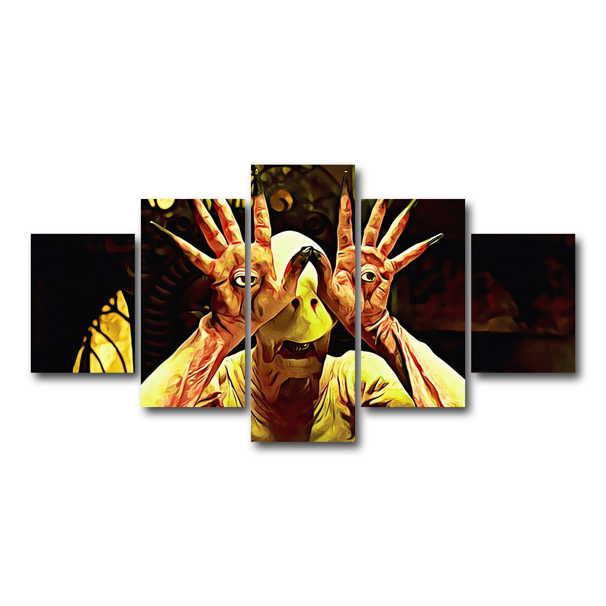 AUTO-MOCKUP WHITE | Pan's labyrinth | 5 Piece | Gallery Wrap Canvas | group=5_short