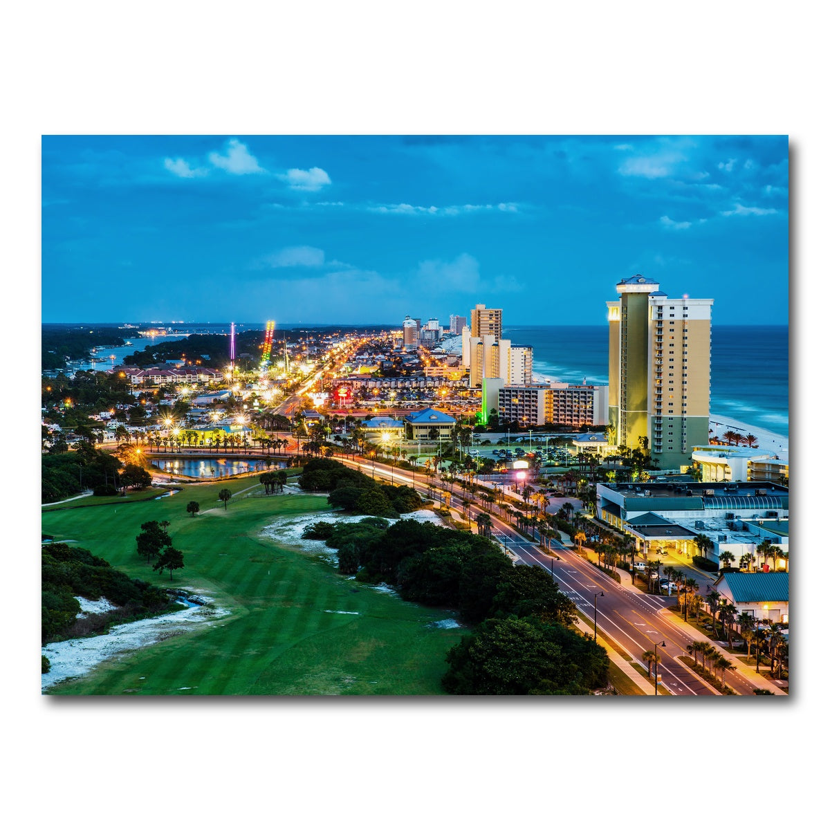 AUTO-MOCKUP WHITE | Panama City Beach | 1 Piece | Gallery Wrap Canvas | group=4x3