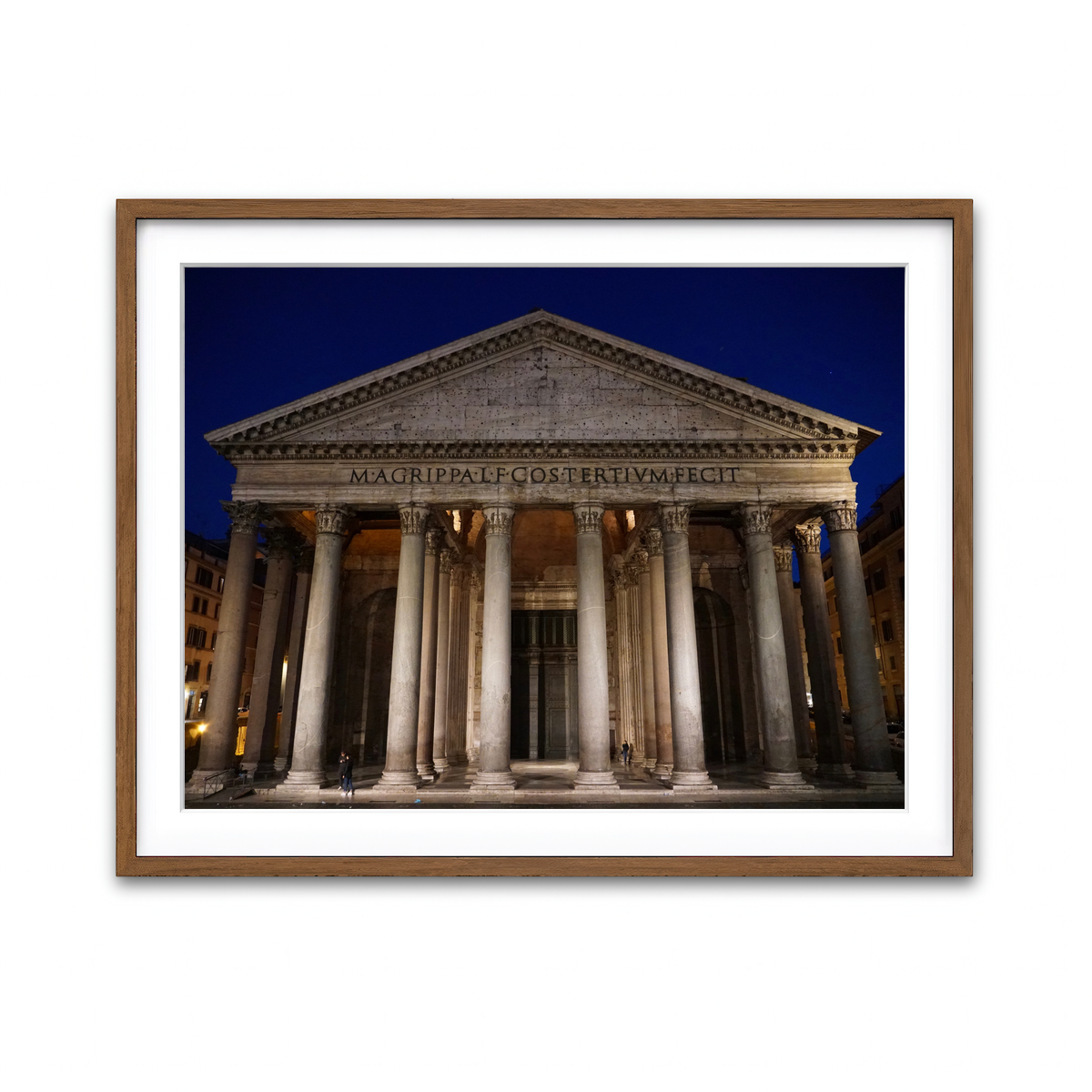 Framed Print 4x3 Walnut