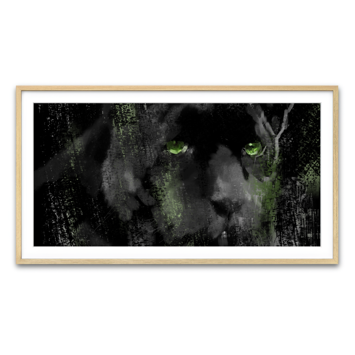 Framed Print 2x1 Natural