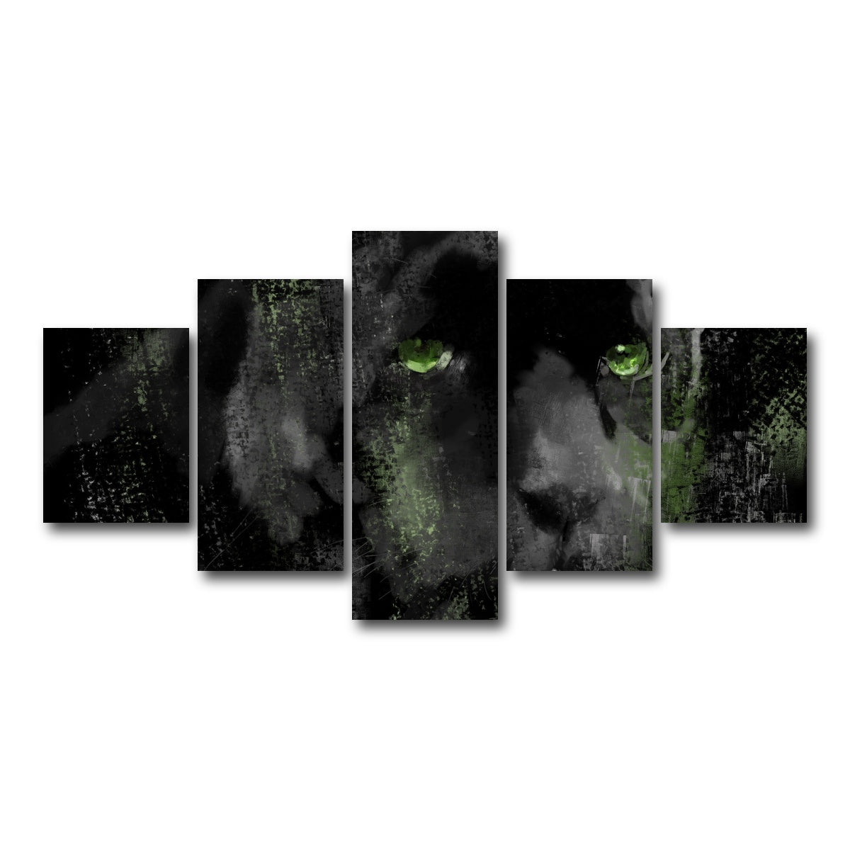 AUTO-MOCKUP WHITE | Panther | 5 Piece | Gallery Wrap Canvas | group=5_short