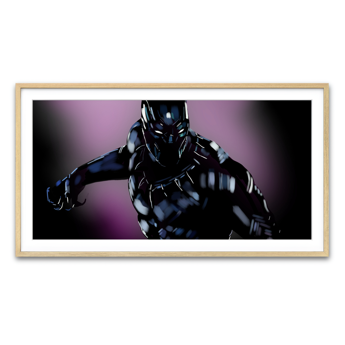 Framed Print 2x1 Natural