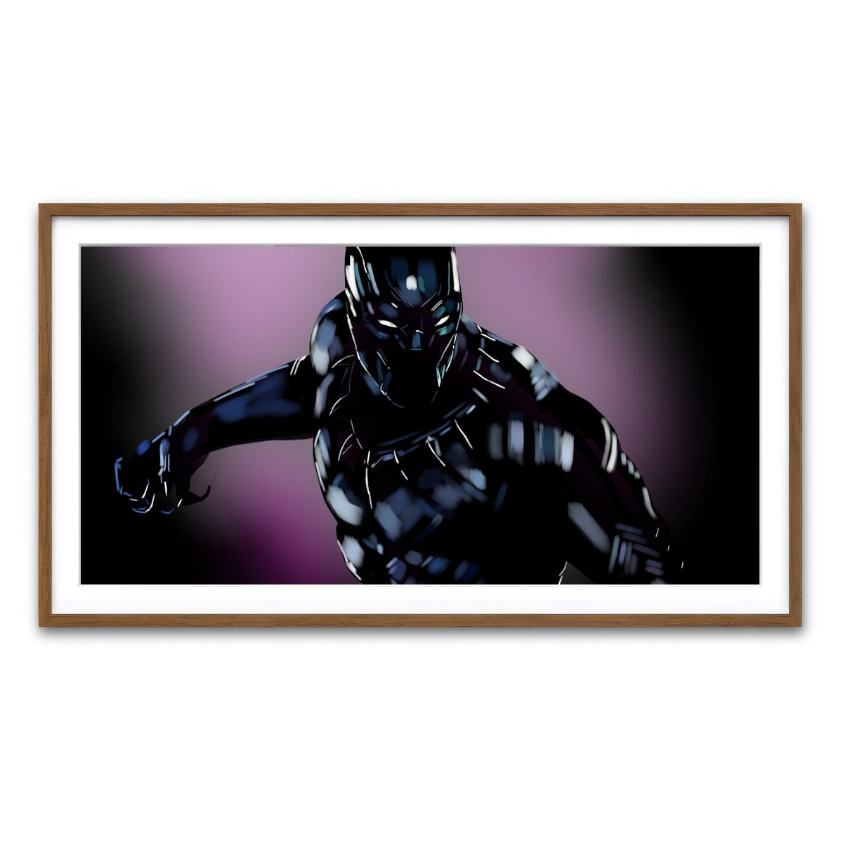 Framed Print 2x1 Walnut