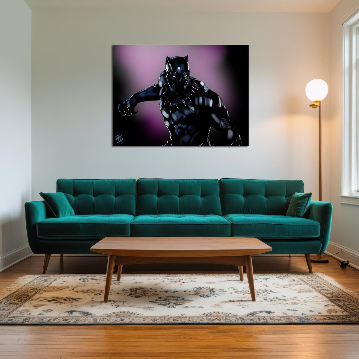 AUTO-MOCKUP ROOM | Panther in Purple