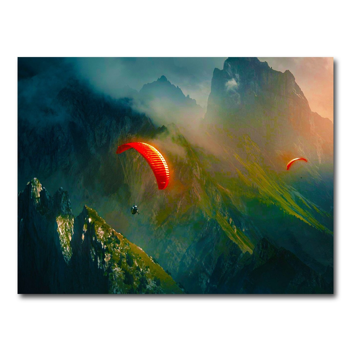 AUTO-MOCKUP WHITE | Paraglide | 1 Piece | Gallery Wrap Canvas | group=4x3