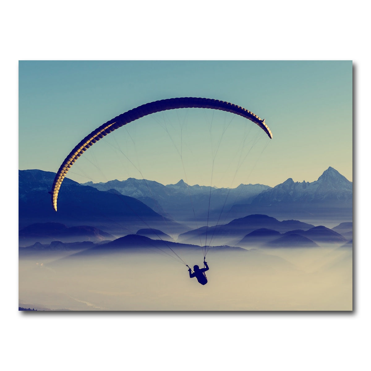 AUTO-MOCKUP WHITE | Paragliding | 1 Piece | Gallery Wrap Canvas | group=4x3