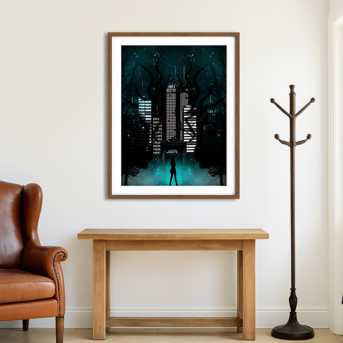 AUTO-MOCKUP ROOM | Parasite Eve Wall Art