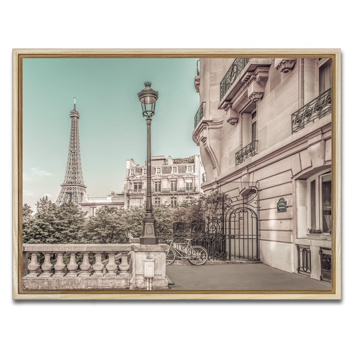 AUTO-MOCKUP WHITE | Paris Charm | 1 Piece | Natural Framed Canvas | group=4x3