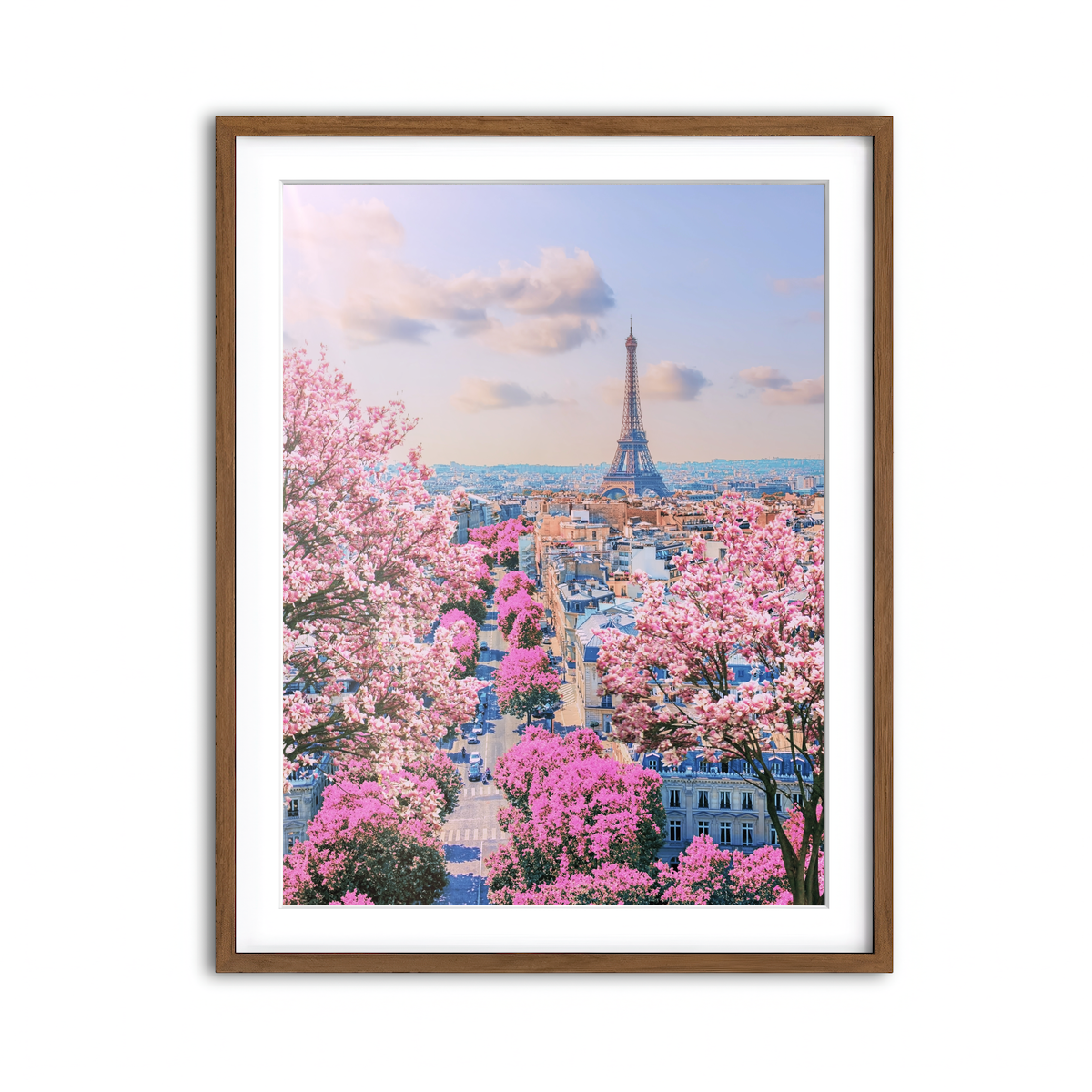 Framed Print 3x4 Walnut