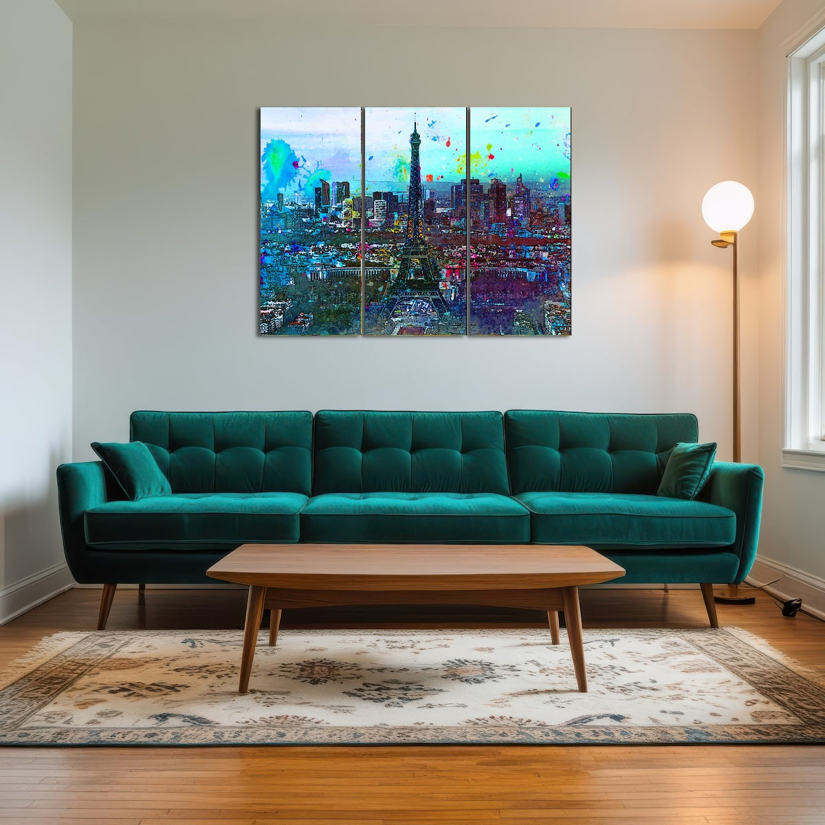 AUTO-MOCKUP ROOM | Paris Skyline