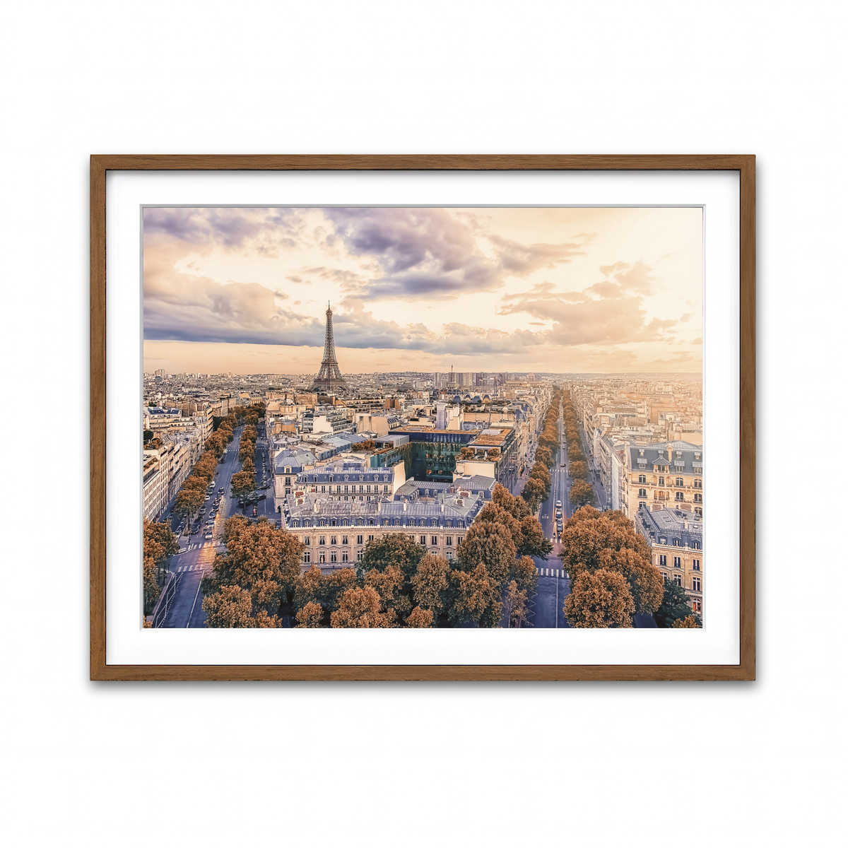 Framed Print 4x3 Walnut