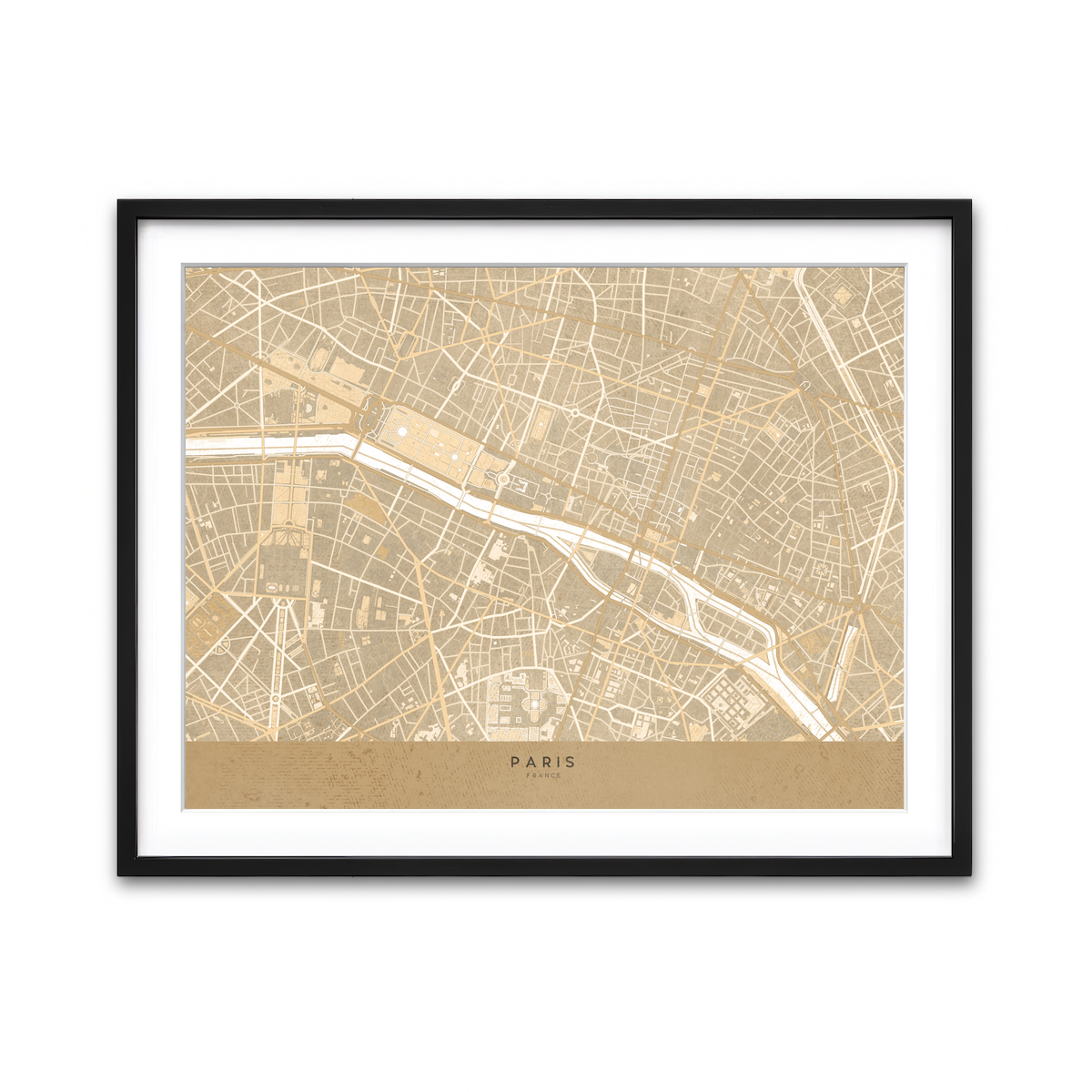 Framed Print 4x3 Black