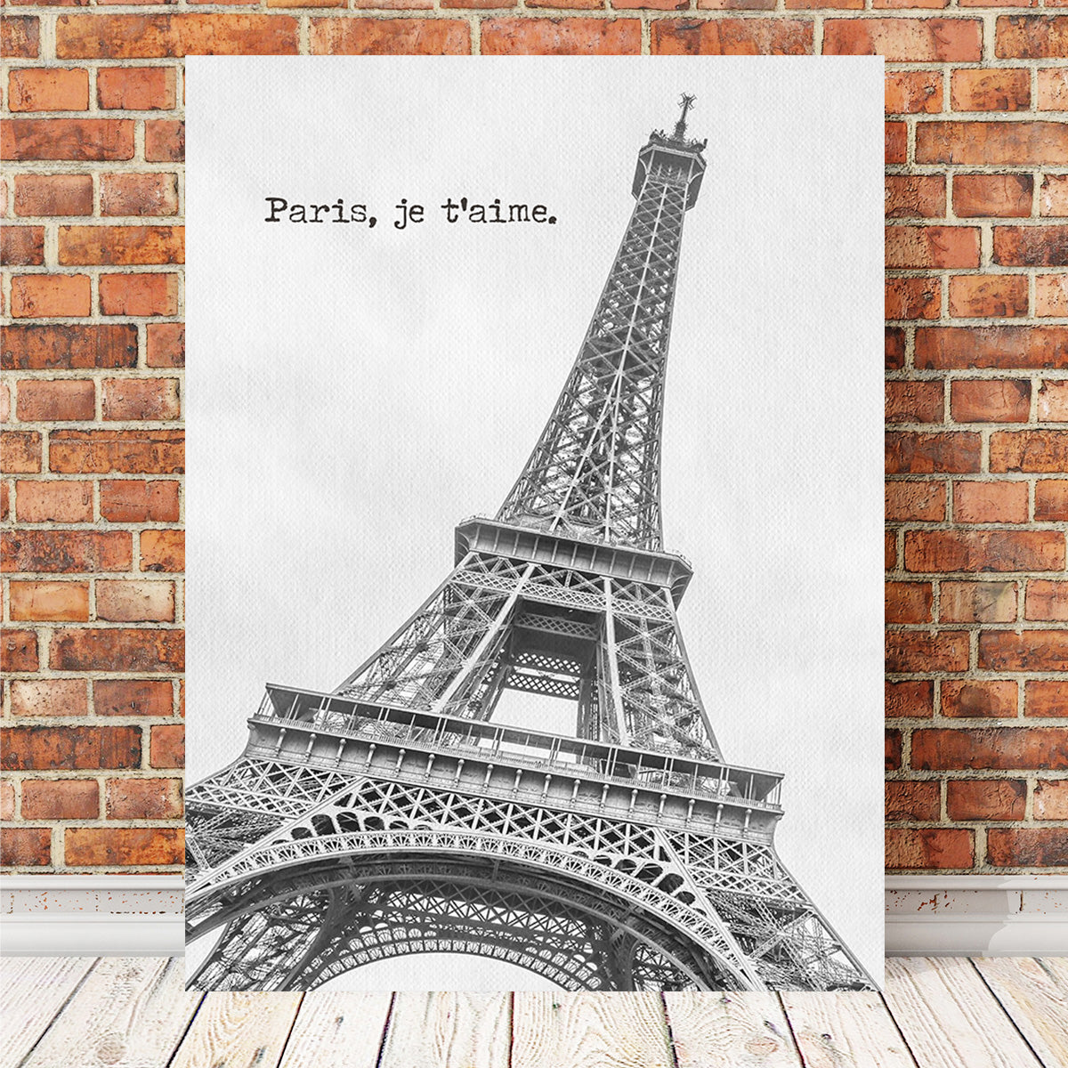 Paris, je t‘aime Wall Art