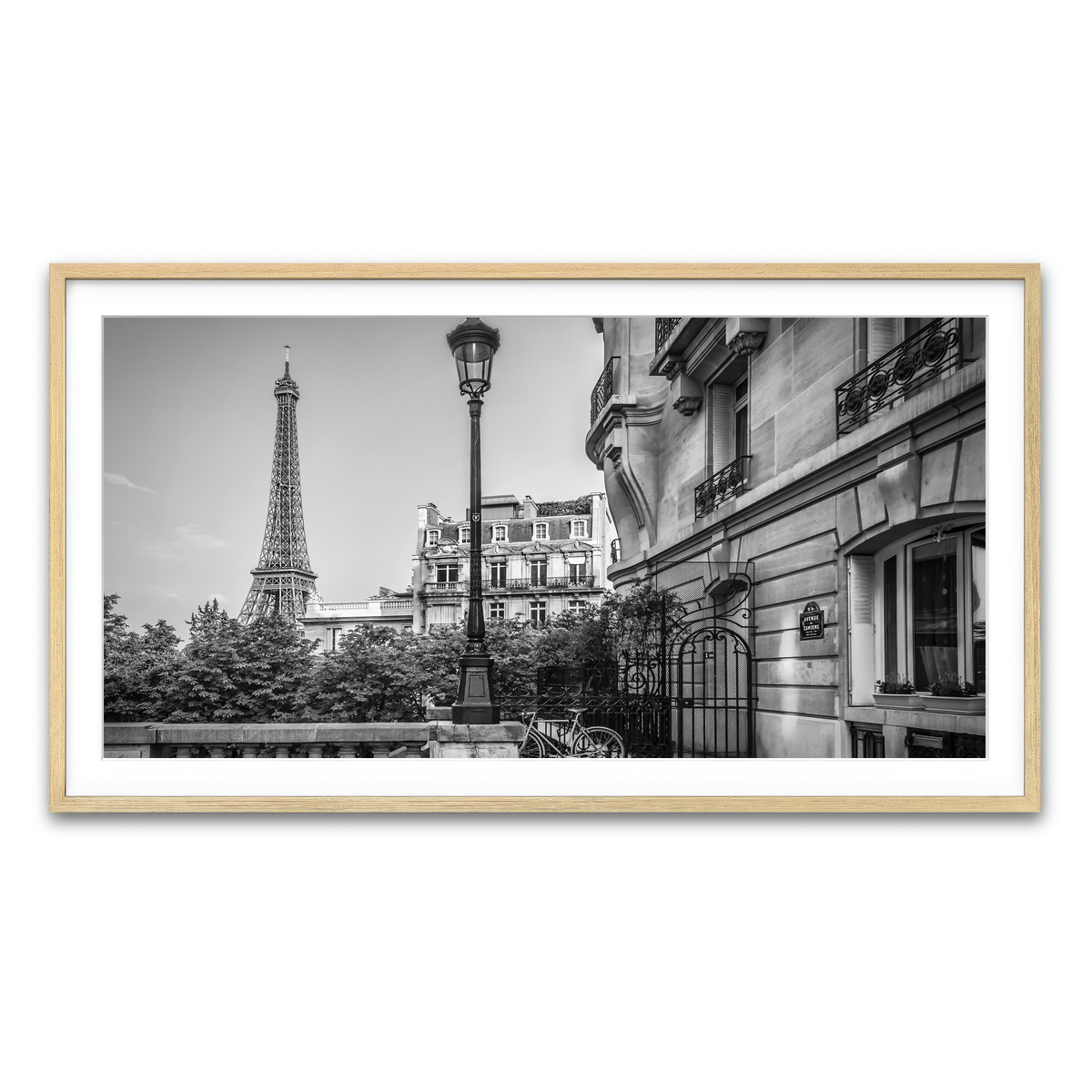 Framed Print 2x1 Natural