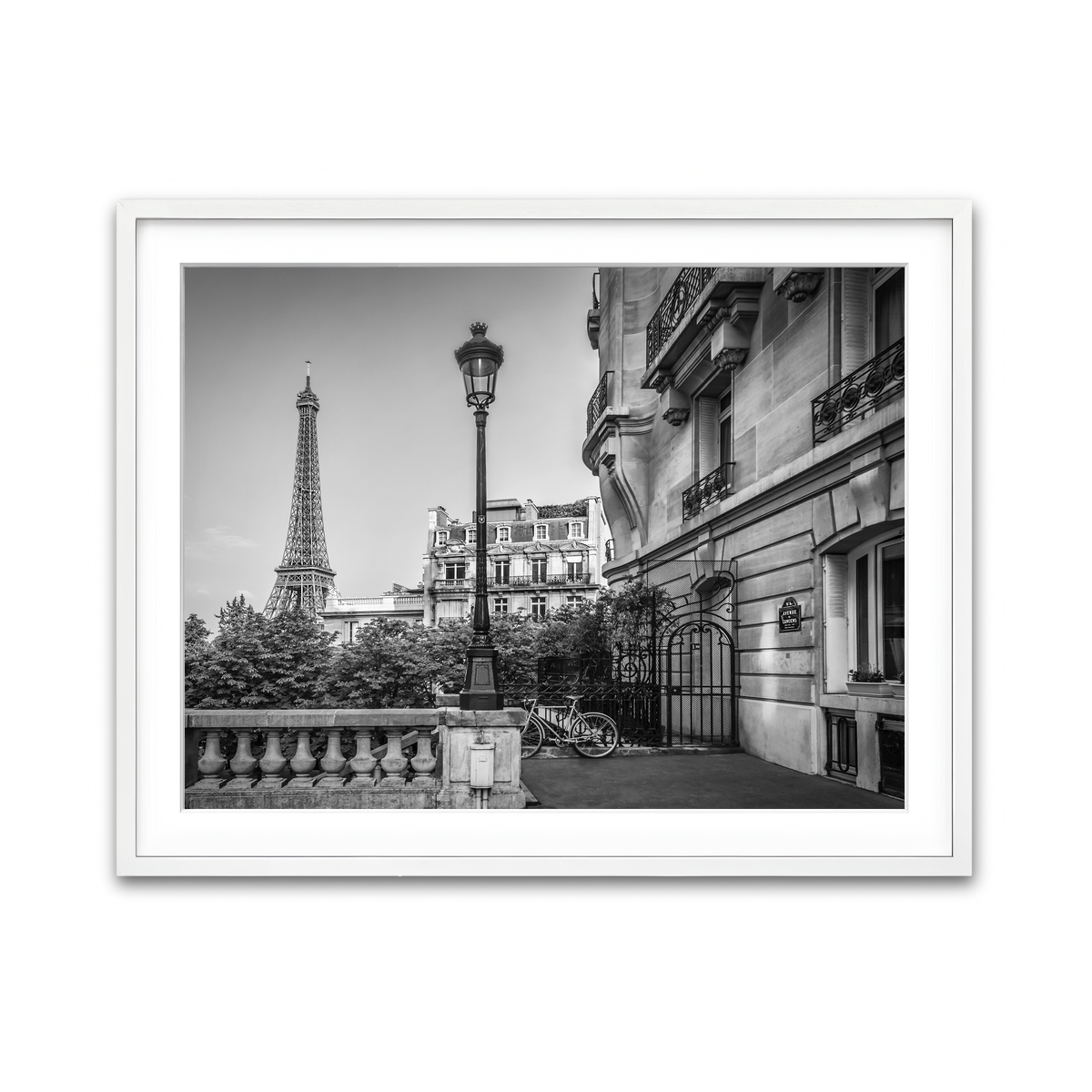 Framed Print 4x3 White