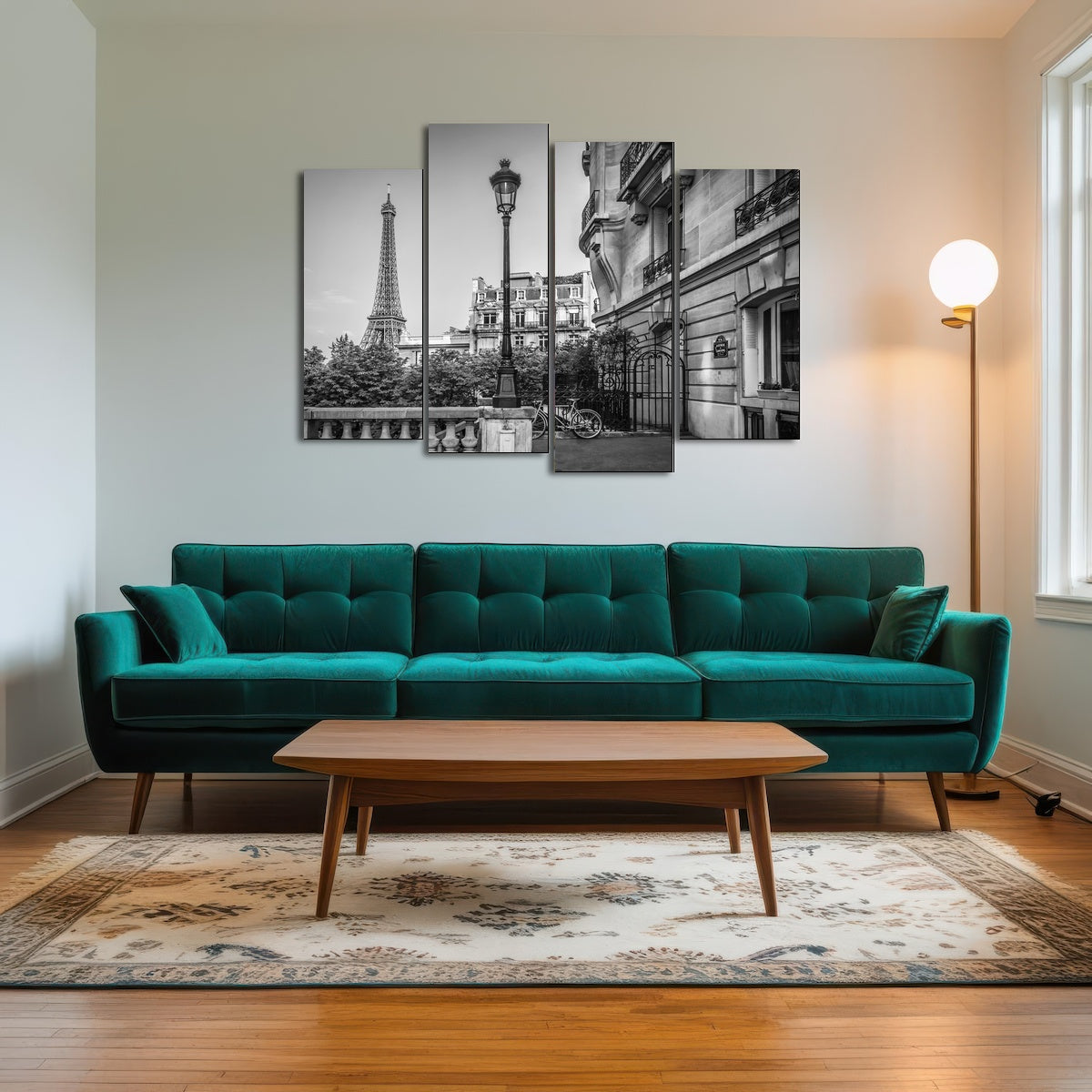 AUTO-MOCKUP ROOM | Parisian Charm Grayscale