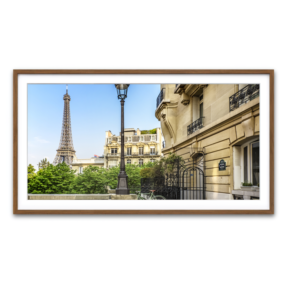 Framed Print 2x1 Walnut