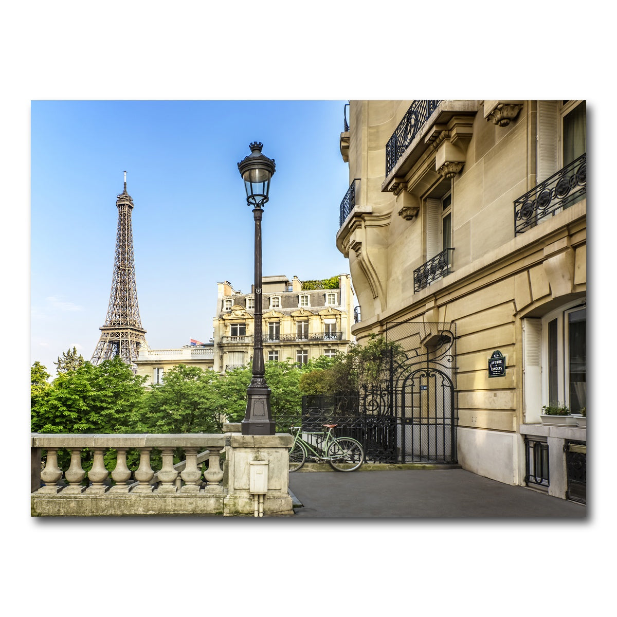 AUTO-MOCKUP WHITE | Parisian Charm | 1 Piece | Gallery Wrap Canvas | group=4x3