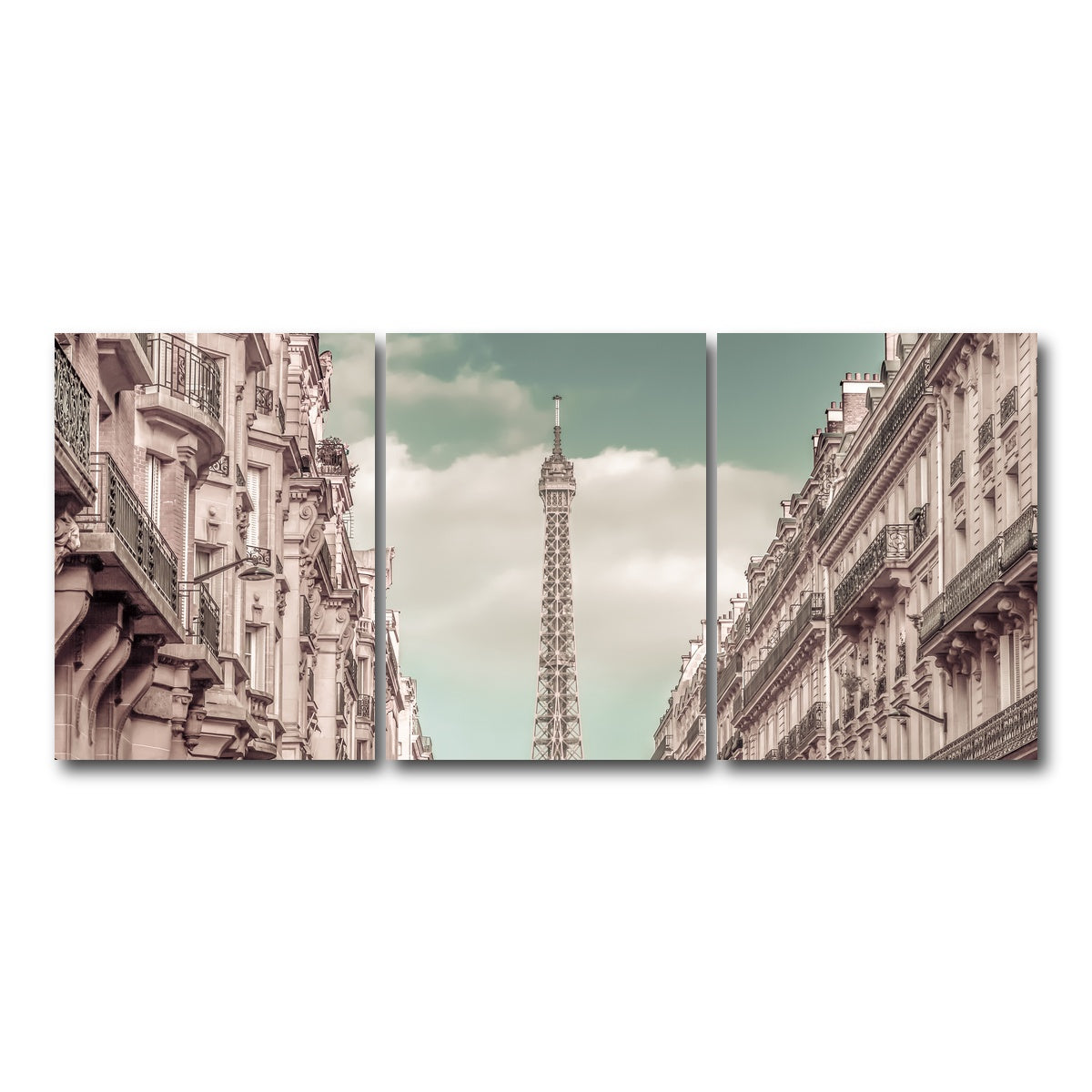 AUTO-MOCKUP WHITE | Parisian Flair | 3 Piece | Gallery Wrap Canvas | group=18x24