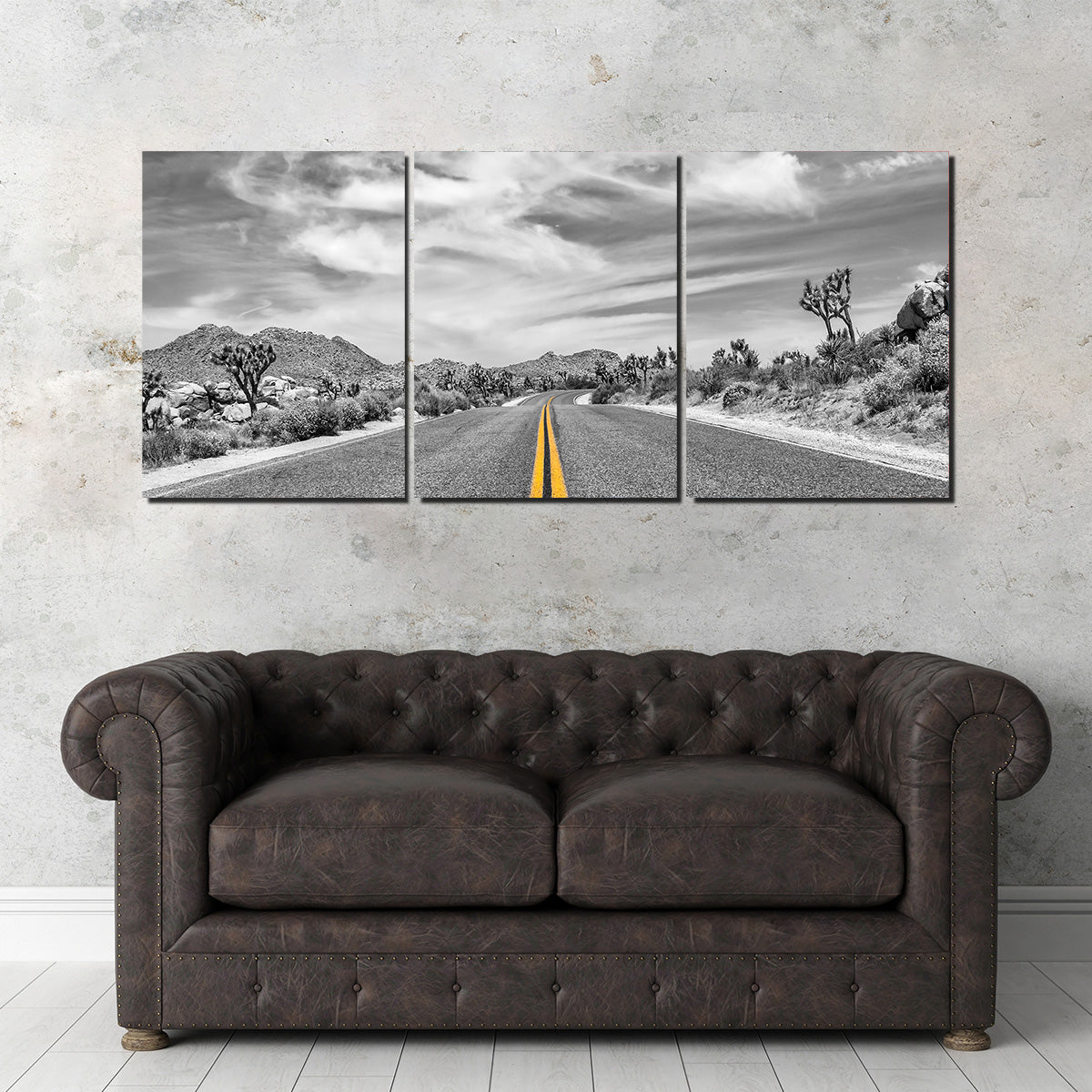 Park Boulevard with Joshua Trees Wall Art