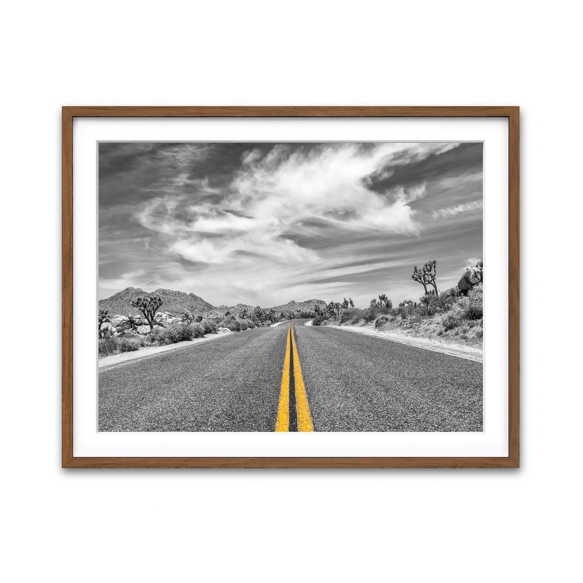 Framed Print 4x3 Walnut