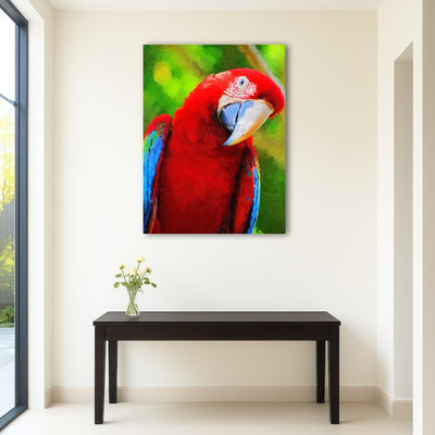 AUTO-MOCKUP ROOM | Parrot Recovered Painting