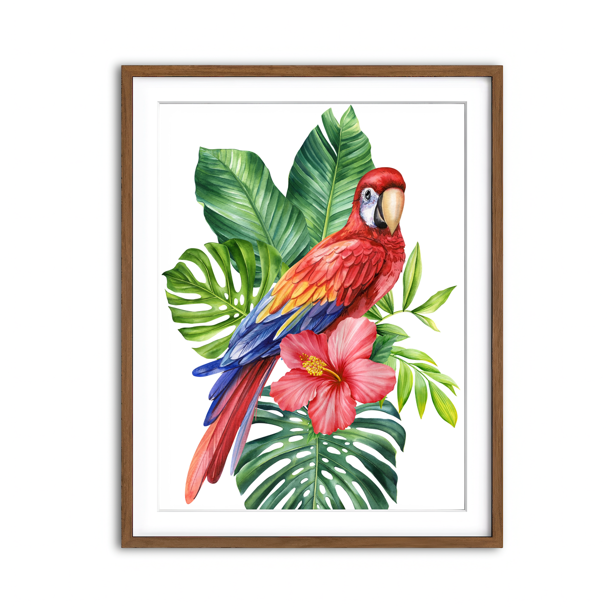 Framed Print 3x4 Walnut