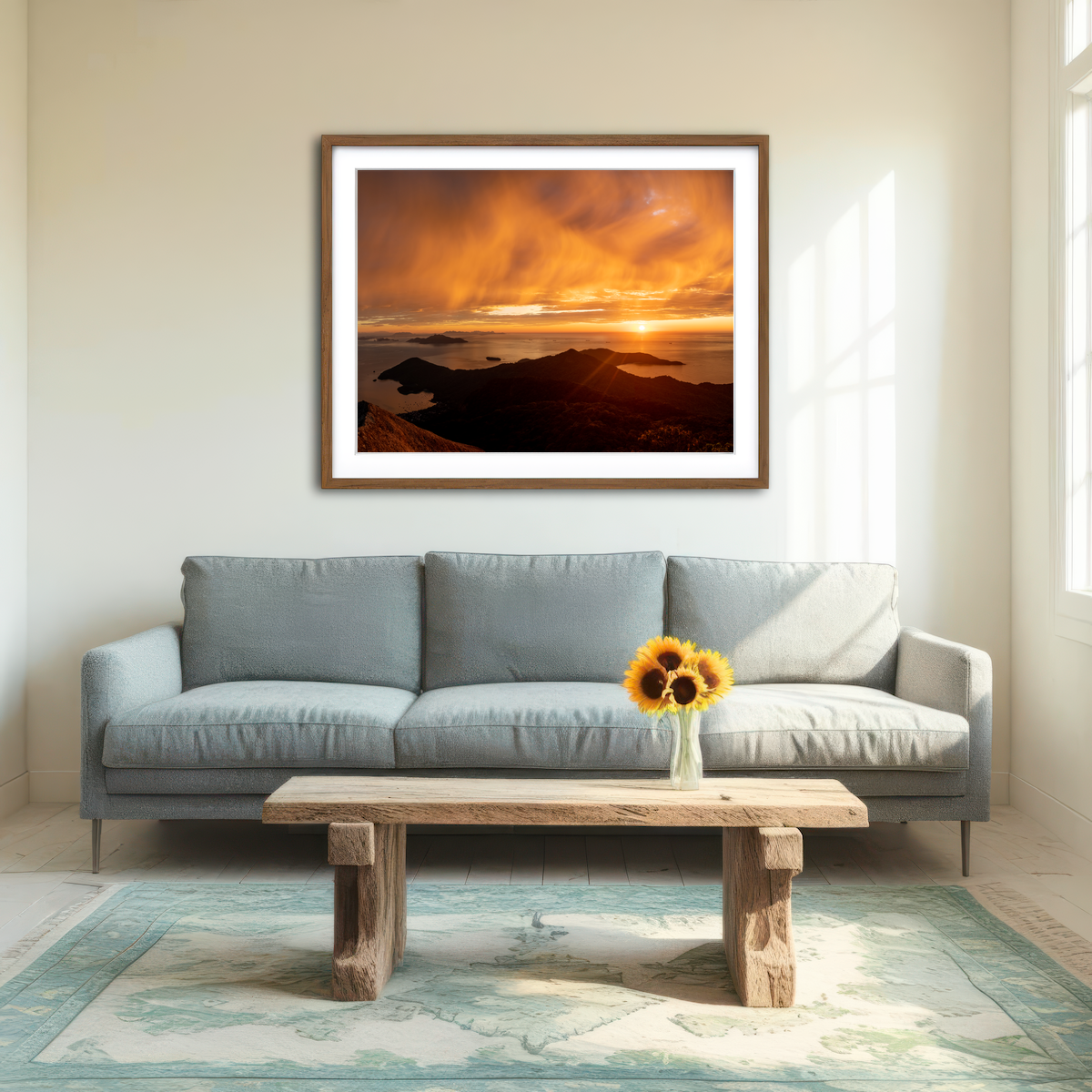 AUTO-MOCKUP ROOM | Parrot's Peak Ilha Grande Brazil Wall Art