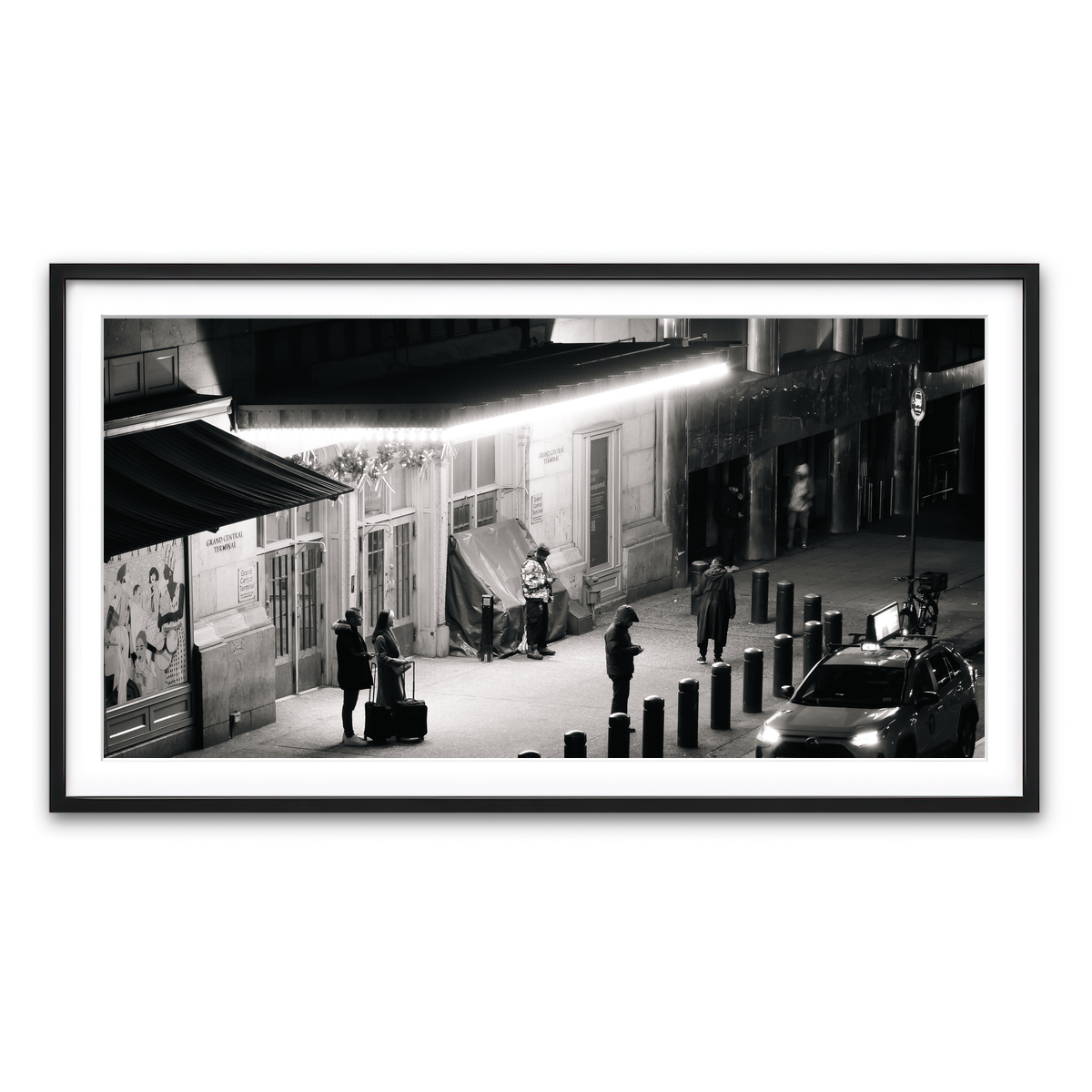 Framed Print 2x1 Black